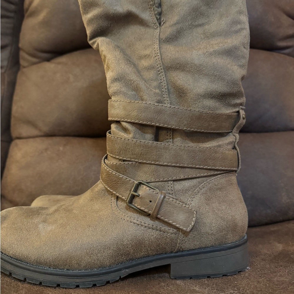 JustFab brown boots